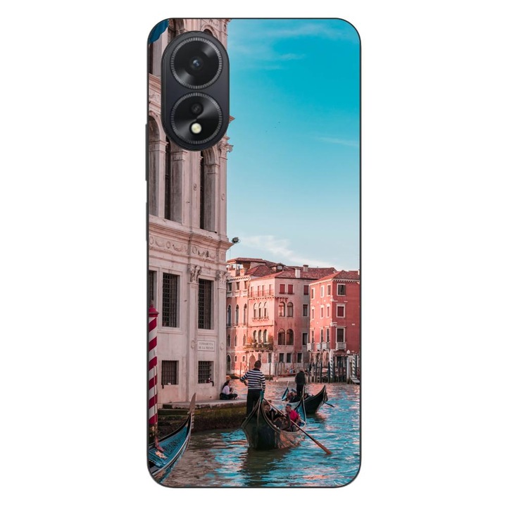 Husa compatibila cu Oppo A18 4G Silicon Gel Tpu Model Venetia