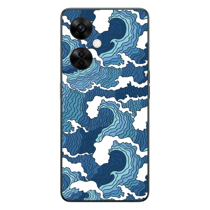 Калъф, съвместим с модел OnePlus Nord CE3 Lite Silicon Gel Tpu Crazy Waves