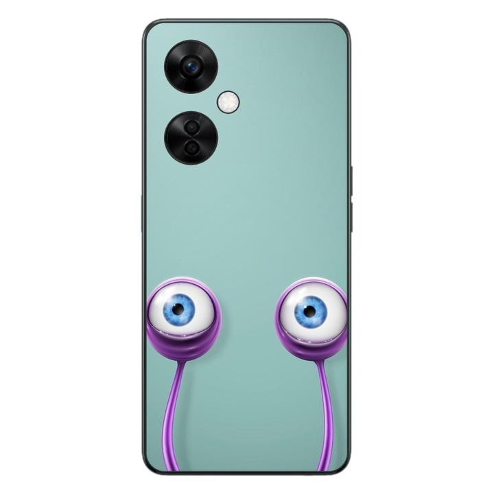 Капак, съвместим с OnePlus Nord CE3 Lite Silicon Gel Tpu Модел Snail Eyes
