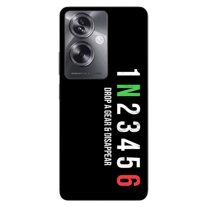 Калъф, съвместим с Oppo A79 5G Silicon Gel Tpu Model Gears