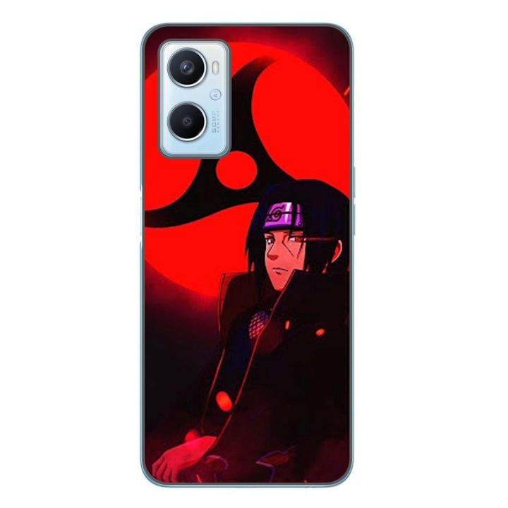 Капак, съвместим с Oppo A96 4G Silicon Gel Tpu Модел Itachi Sharingan