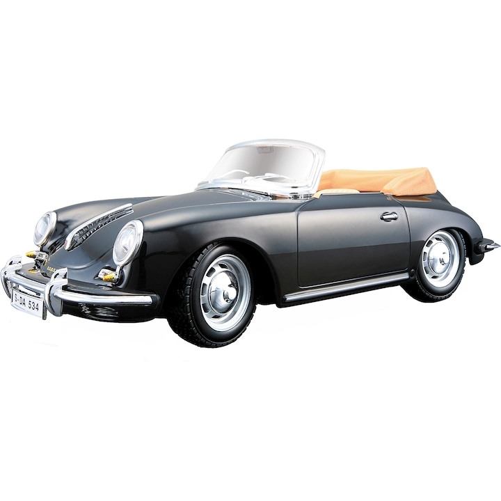 Macheta Bburago Bijoux Porsche 356B Cabriolet (1961), 1:24