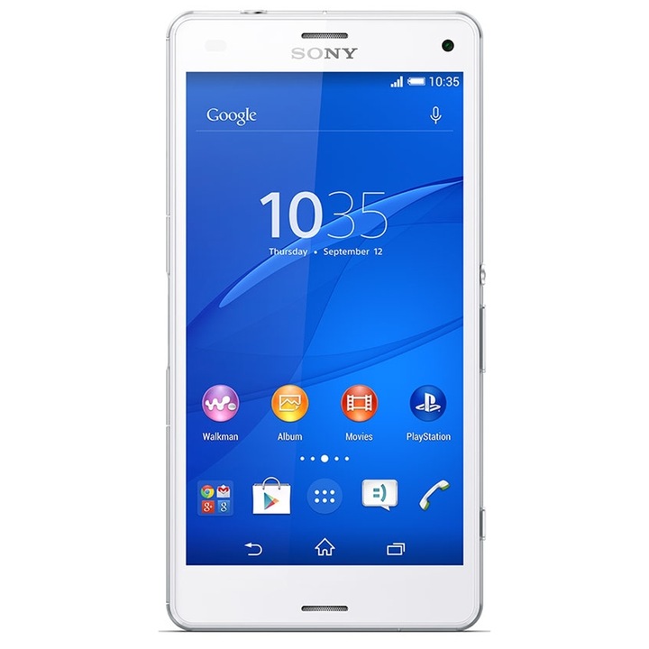 Смартфон Sony Xperia Z3 Compact, 16GB, 4G, Бял
