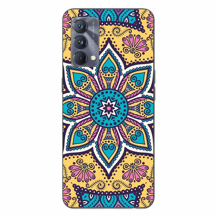 Покритие, съвместимо с модел Realme GT Master Silicon Gel Tpu Mandala Twilight