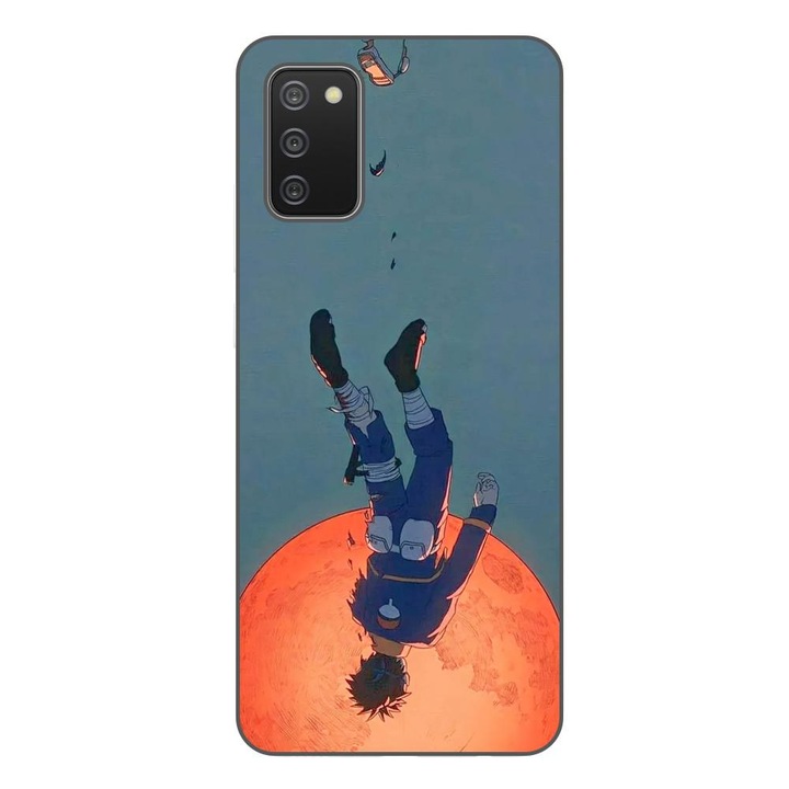 Husa compatibila cu Samsung Galaxy A03s Silicon Gel Tpu Model Obito Uchiha