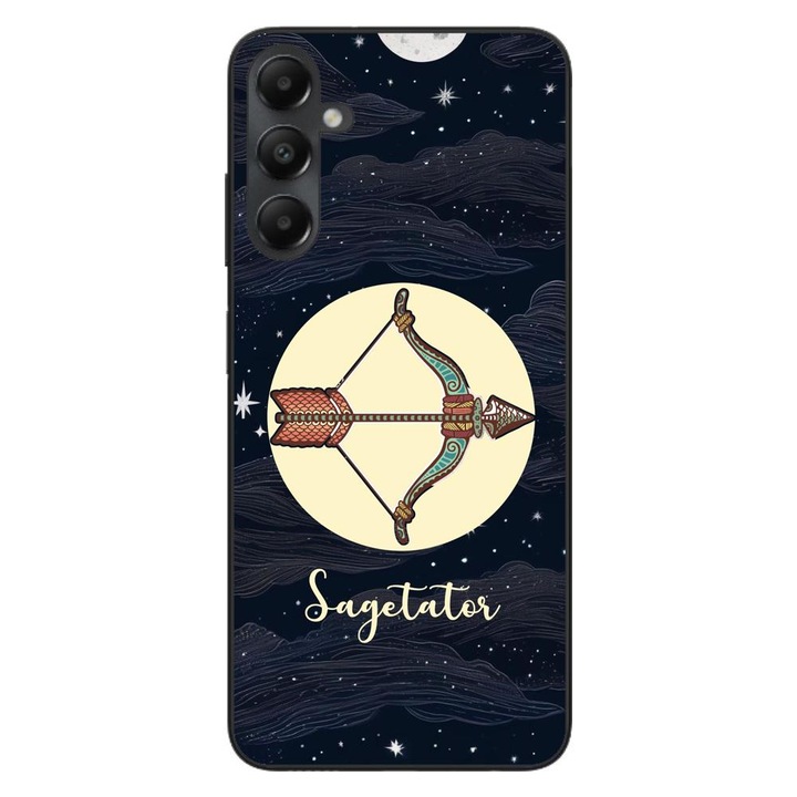Капак, съвместим с модел Samsung Galaxy A55 Silicon Gel Tpu Хороскоп Стрелец