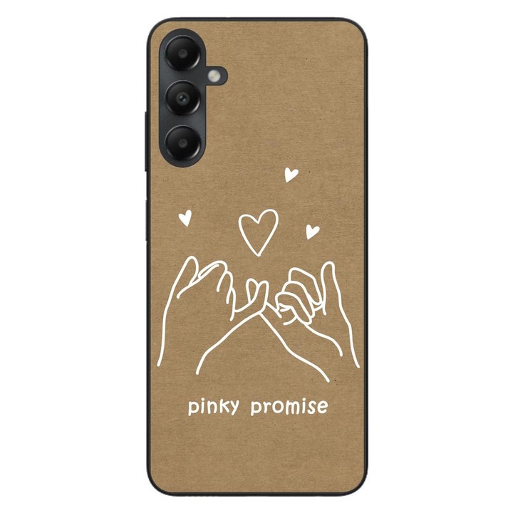 Husa compatibila cu Samsung Galaxy A55 Silicon Gel Tpu Model BFF Pinky Promise