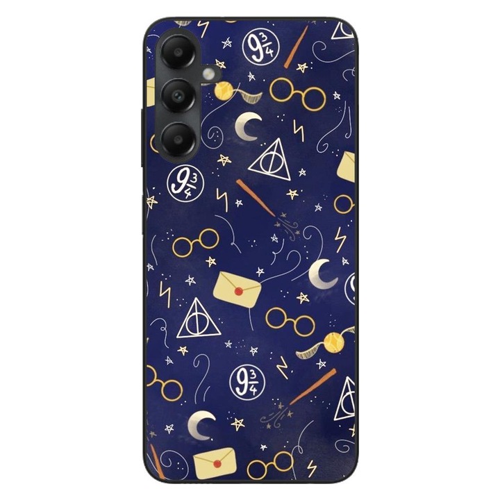 Husa compatibila cu Samsung Galaxy A05s Silicon Gel Tpu Model Harry Potter Pattern Symbols