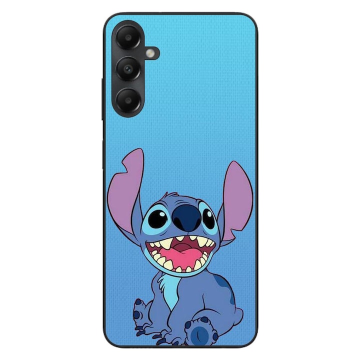 Husa compatibila cu Samsung Galaxy A05s Silicon Gel Tpu Model Stitch Blue
