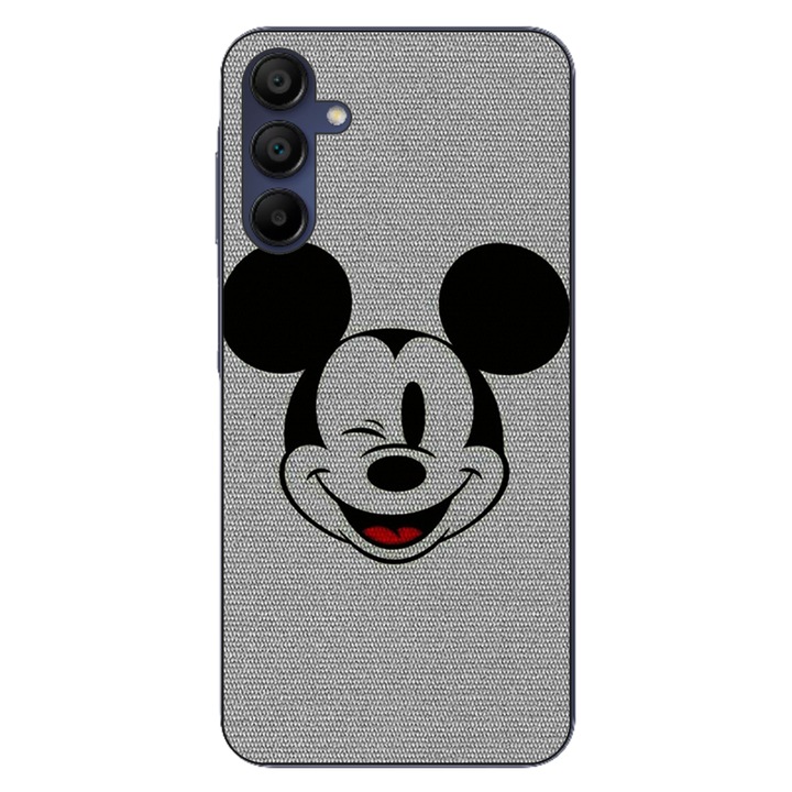 Husa compatibila cu Samsung Galaxy A55 Silicon Gel Tpu Model Mickey