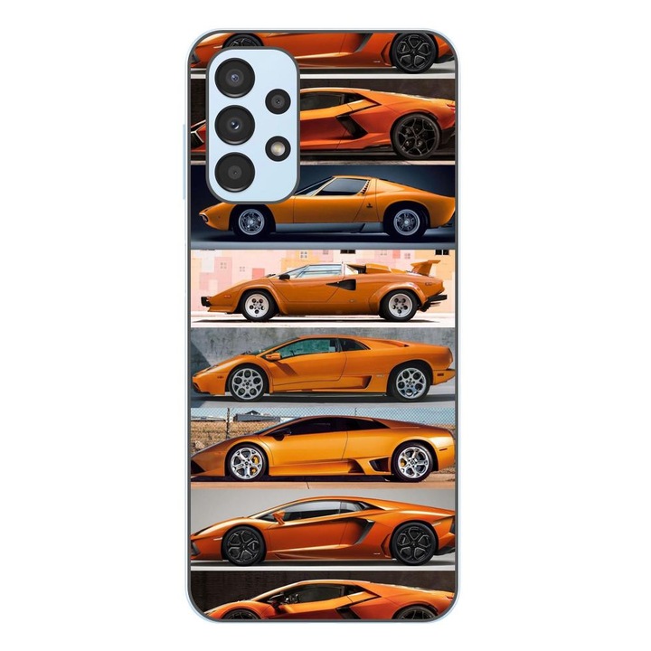 Husa compatibila cu Samsung Galaxy A23 4G, A23 5G Silicon Gel Tpu Model Masini Lamborghini