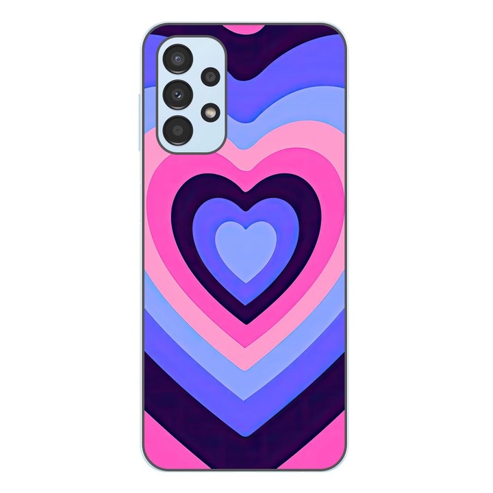 Husa compatibila cu Samsung Galaxy A23 4G, A23 5G Silicon Gel Tpu Model Powerpuff Girls Heart Candy Mix