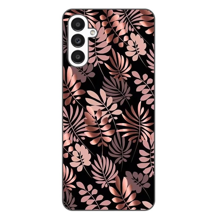 Кейс съвместим с Samsung Galaxy A34 5G Silicon Gel Tpu Модел Bronze Paradise