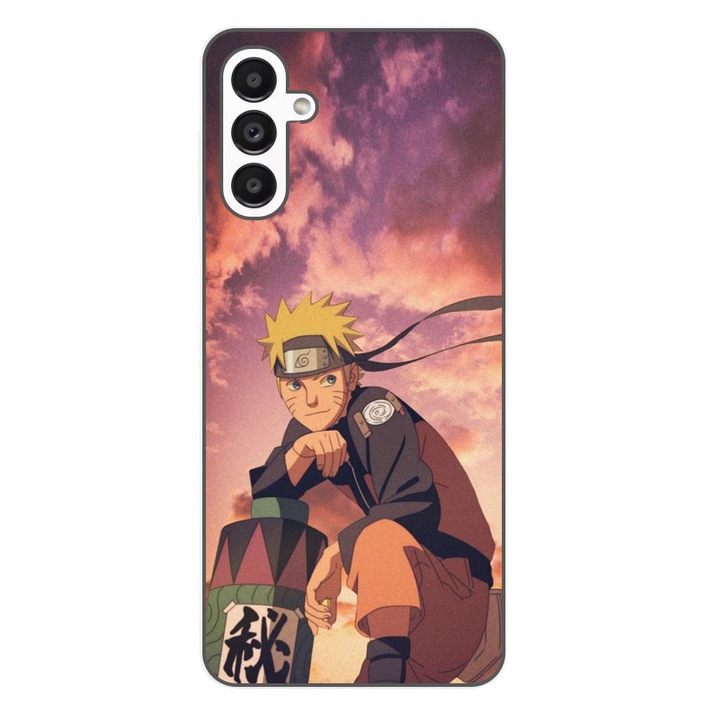 Husa compatibila cu Samsung Galaxy A04s Silicon Gel Tpu Model Naruto Pergament