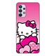 Husa compatibila cu Samsung Galaxy A32 5G Silicon Gel Tpu Model Hello Kitty Pink Hearts