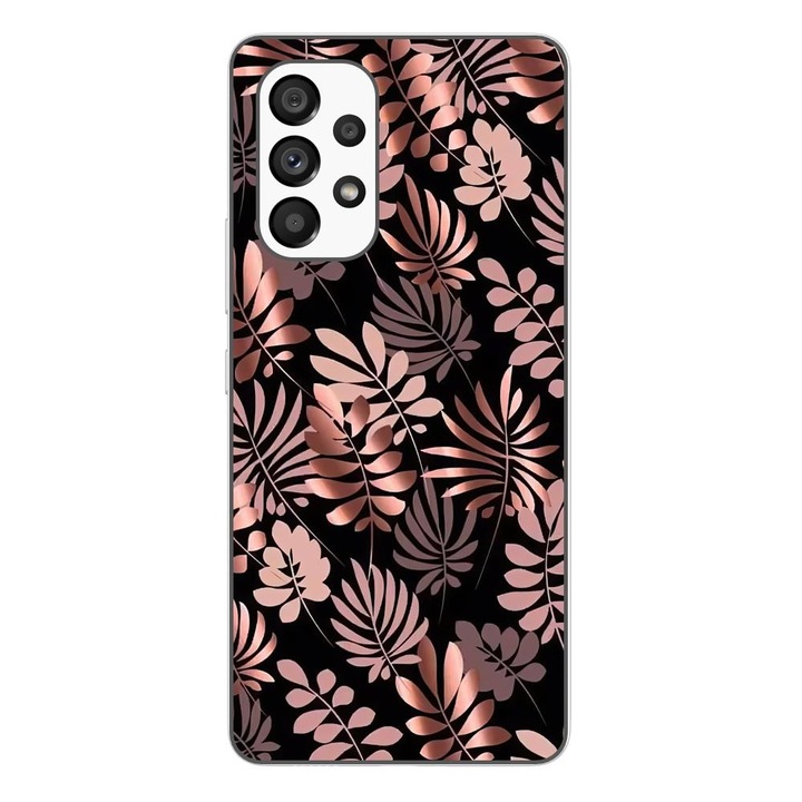 Кейс съвместим с Samsung Galaxy A53 5G Silicon Gel Tpu Модел Bronze Paradise