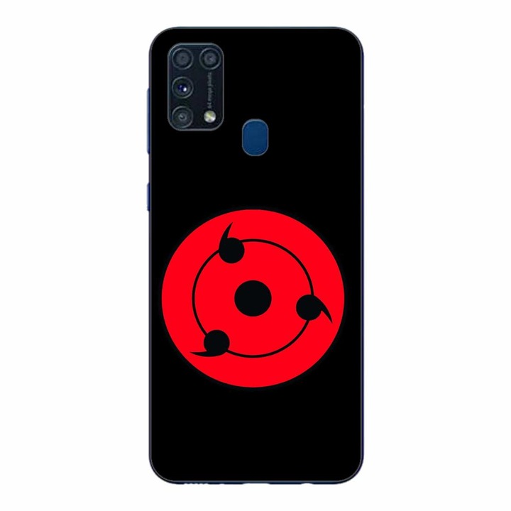 Husa compatibila cu Samsung Galaxy M21S, M31 Silicon Gel Tpu Model Sharingan