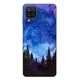 Husa compatibila cu Samsung Galaxy A22 4G Silicon Gel Tpu Model Night Forest