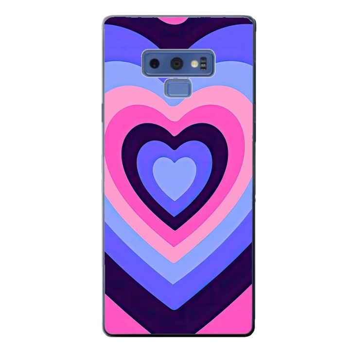 Husa compatibila cu Samsung Galaxy Note 9 Silicon Gel Tpu Model Powerpuff Girls Heart Candy Mix