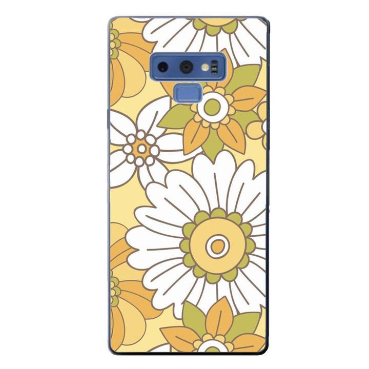 Калъф, съвместим със Samsung Galaxy Note 9 Silicon Gel Tpu Модел Pastel Garden