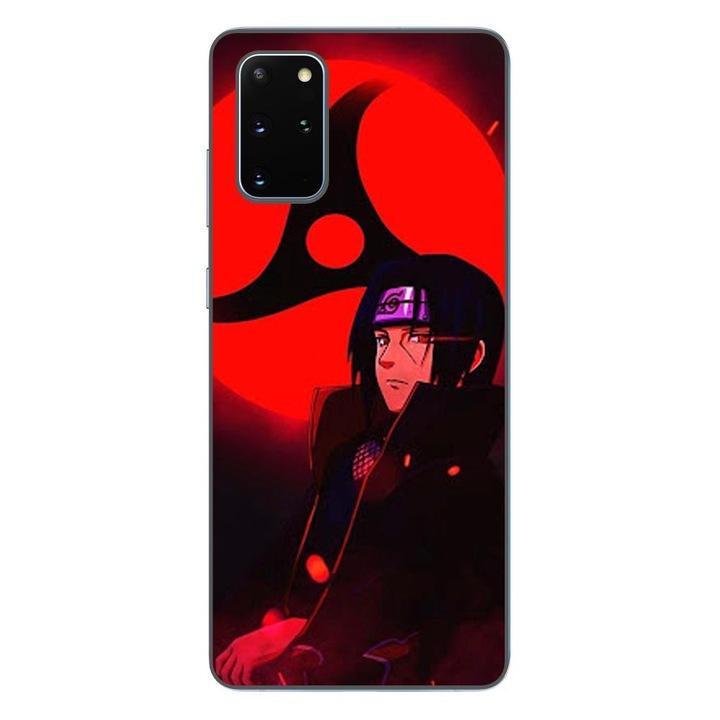 Husa compatibila cu Samsung Galaxy S20+ Plus Silicon Gel Tpu Model Itachi Sharingan