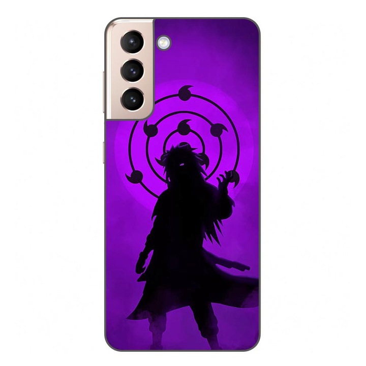 Husa compatibila cu Samsung Galaxy S21 FE Silicon Gel Tpu Model Madara Rinnegan