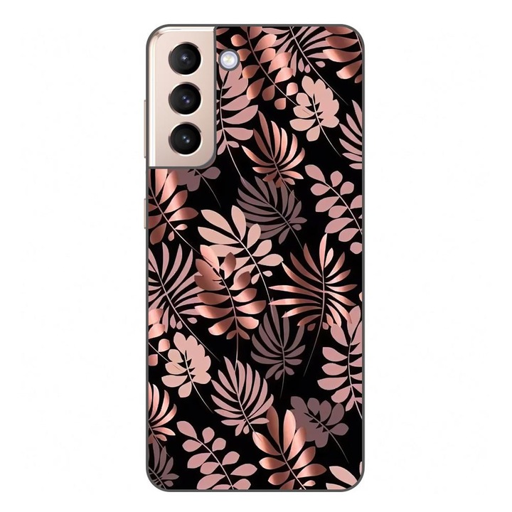 Husa compatibila cu Samsung Galaxy S21 FE Silicon Gel Tpu Model Bronze Paradise