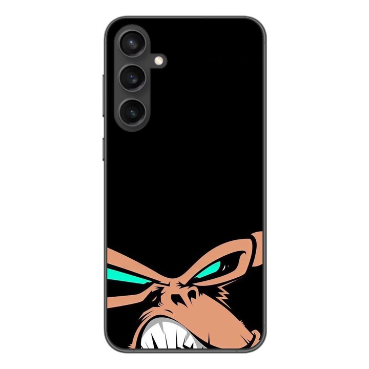 Кейс, съвместим със Samsung Galaxy S23 FE Silicon Gel Tpu Модел Angry Monkey