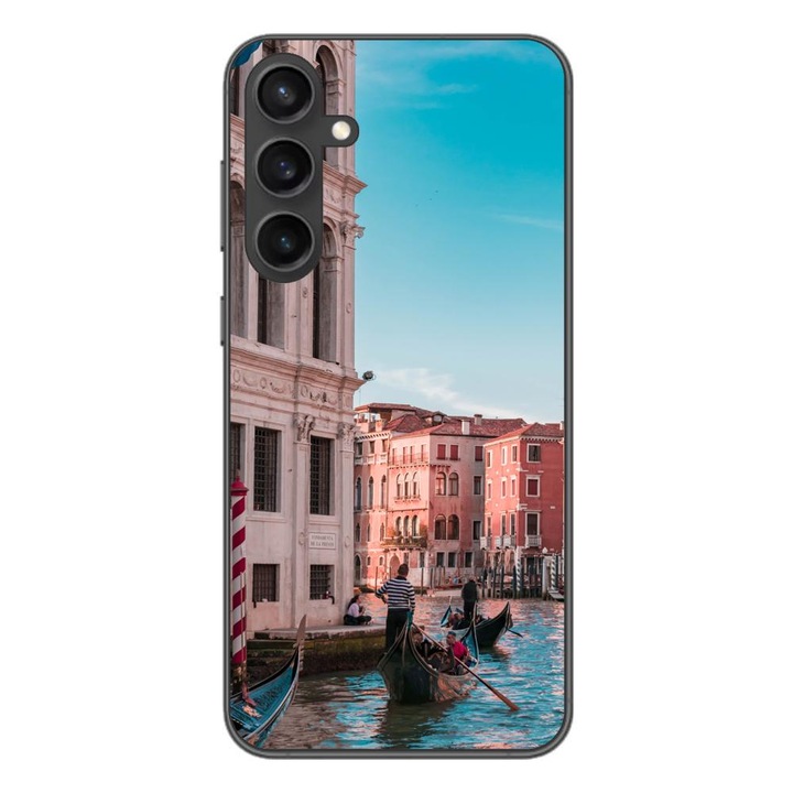 Кейс, съвместим със Samsung Galaxy S23 FE Silicon Gel Tpu Модел Venice