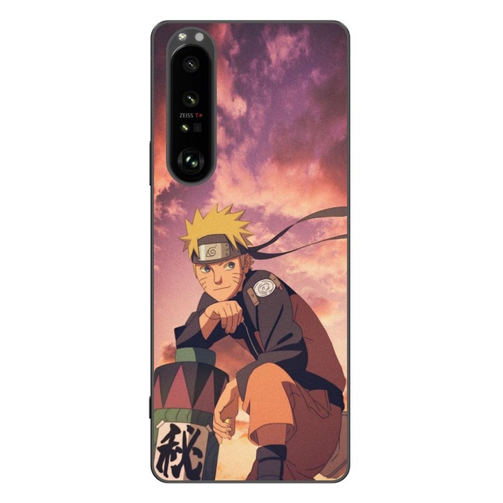 Капак, съвместим с Sony Xperia 1 III Silicon Gel Tpu Model Naruto Parchment