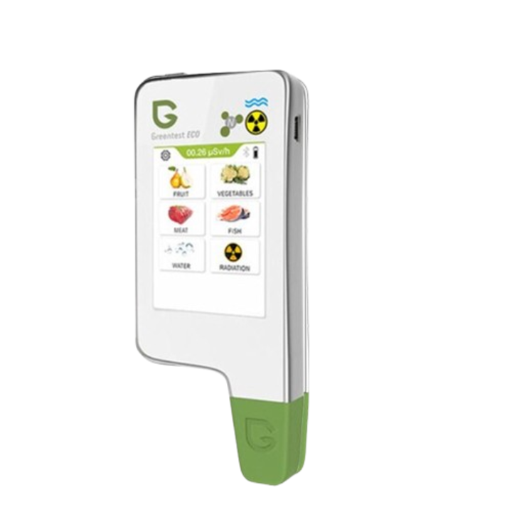 Tester Greentest ECO 6 T Nitrati si radiatii din fructe, legume, carne + Tds, Alb