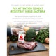 Tester Greentest ECO 6 T Nitrati si radiatii din fructe, legume, carne + Tds, Alb