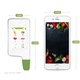 Tester Greentest ECO 6 T Nitrati si radiatii din fructe, legume, carne + Tds, Alb