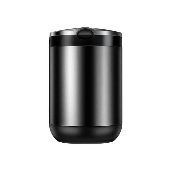 Autó hamutartó, hosszú cipzáras, Alumínium, Fekete