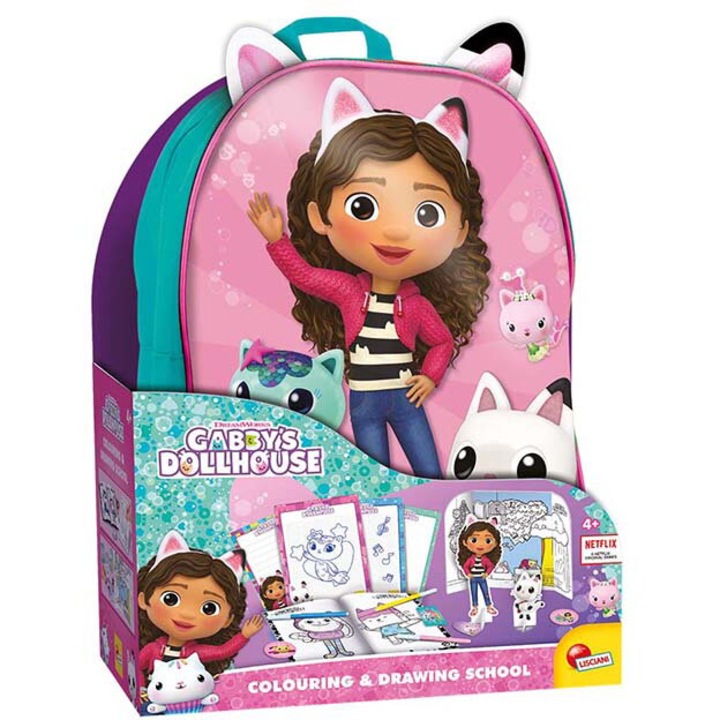 Gabby's Dollhouse LISCIANI iskolatáska készítő készlet