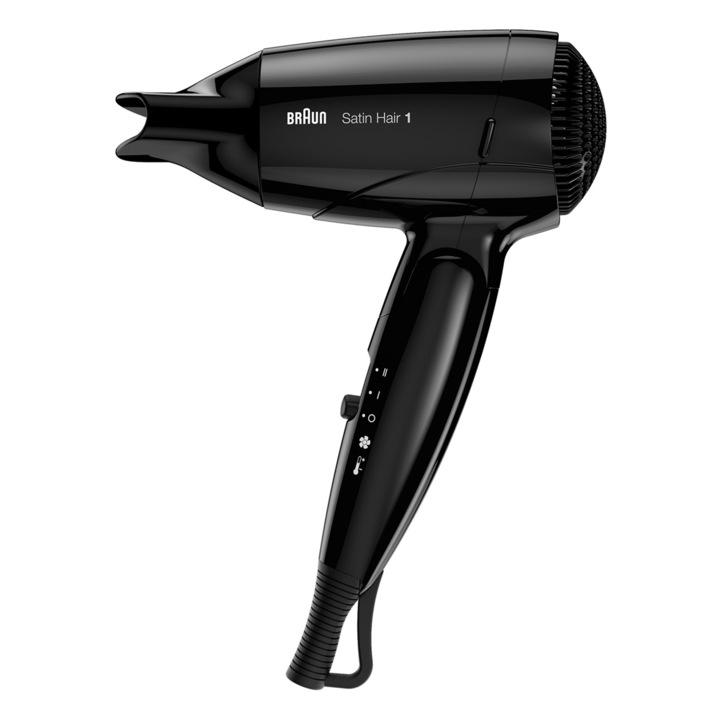 Сешоар Braun Satin-Hair 1 HD 130 1200 W Черен (HD130)