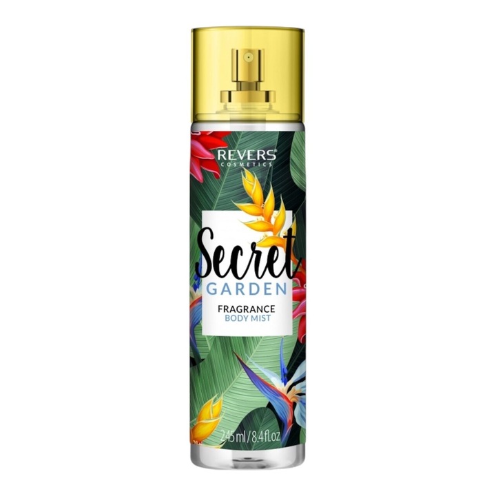 Secret Garden illatosított testpermet, Revers, 235ml+10ml Ingyenes