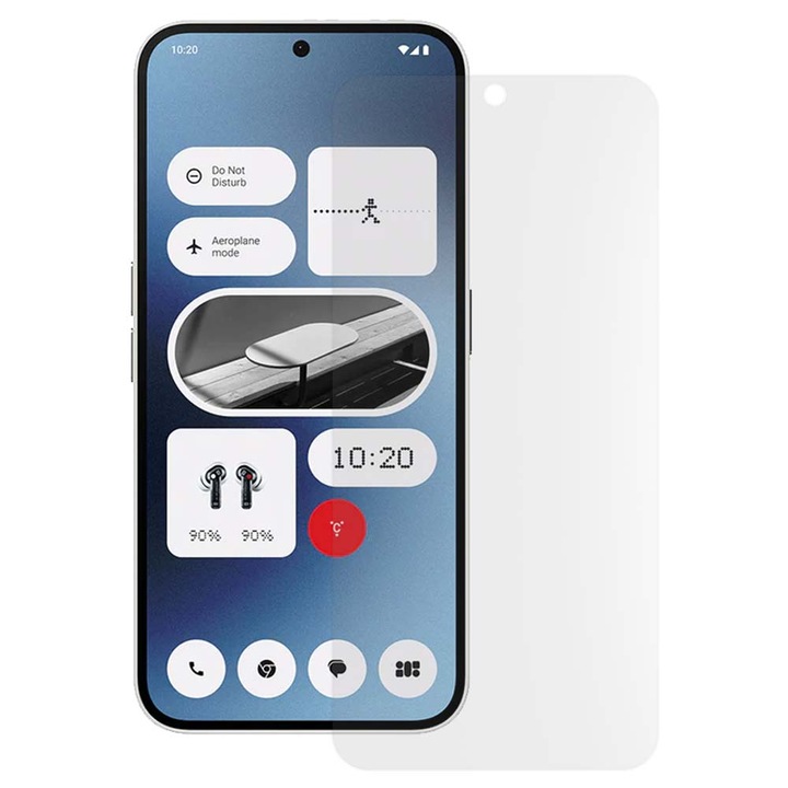 SILKASE matt fólia Nothing Phone-hoz (2a) Plus, képernyővédő, szilikon