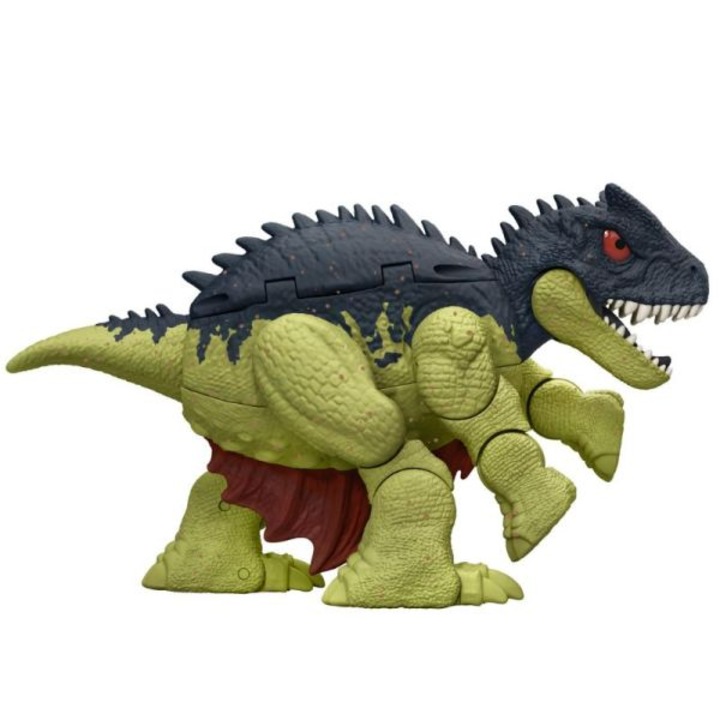 Figurina - Jurassic World: figurina dinosaur transformabil - Allosaurus si Dimetrodon