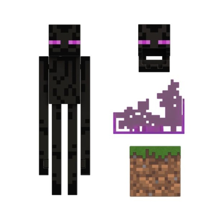 Figura - Minecraft: Diamond Level Enderman figura - 14 cm