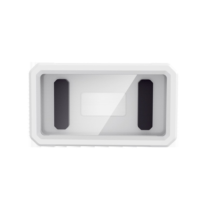 Zuhanyzós telefontartó, 480°-ban forgatható, állítható, univerzális, fehér