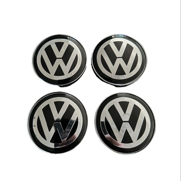 Set 4 capace roti 60mm Volkswagen compatibil janta aliaj
