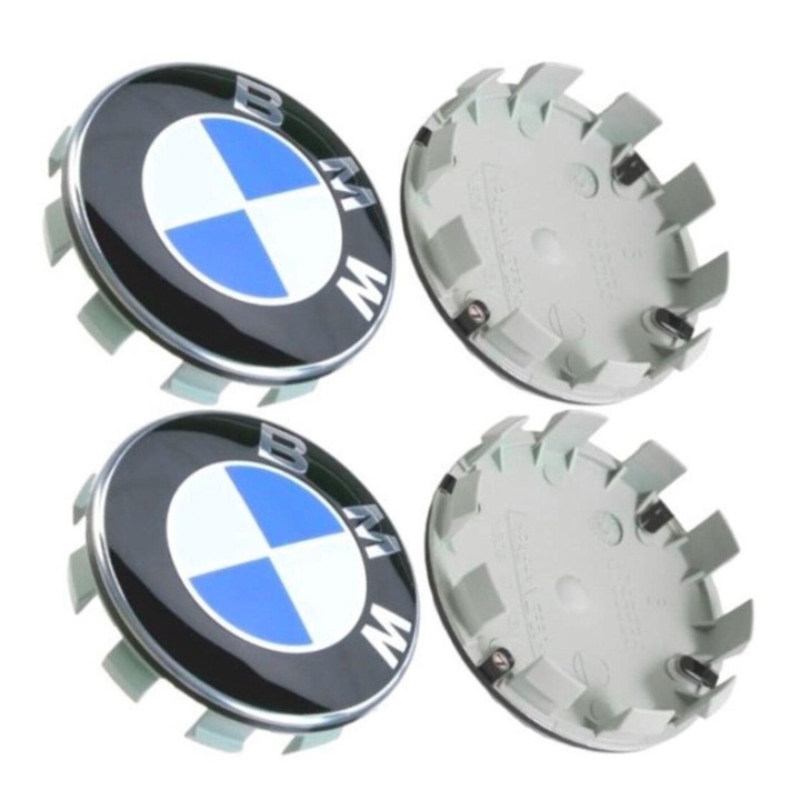 Set 4 capace janta BMW, 68 mm, model