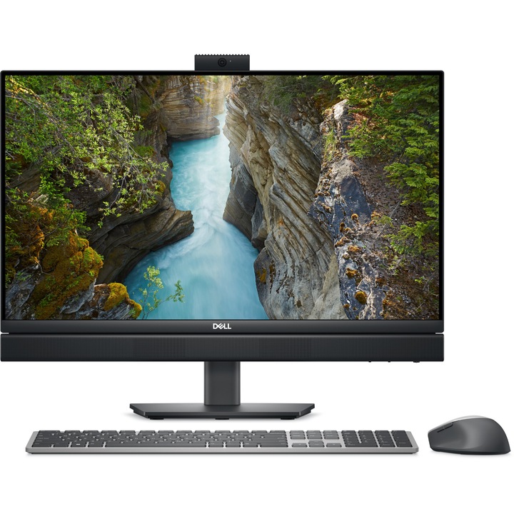 Настолен компютър Dell OptiPlex All-in-One 7420, Процесор Intel Core i5-14500T (1.2/4.8GHz, 24M), 8 GB, 256 GB SSD M.2 NVMe, Intel UHD Graphics 770, Ubuntu 22.04