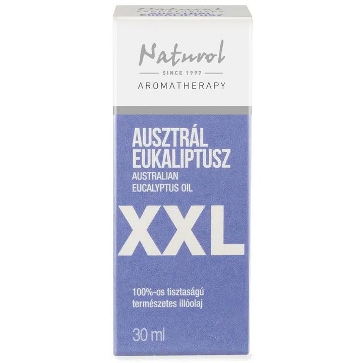 Ulei esential de eucalipt australian 100% pur Naturol XXL 30 ml