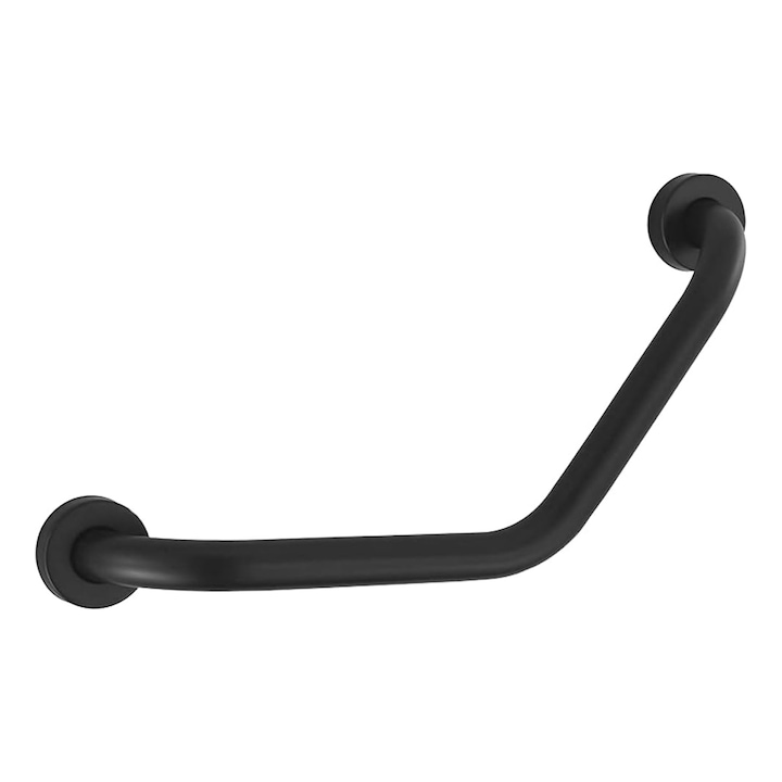 Rozsdamentes acél fürdőszobai fogantyú, Enforose, ívelt kialakítás, 500 lbs teherbírás, könnyen telepíthető