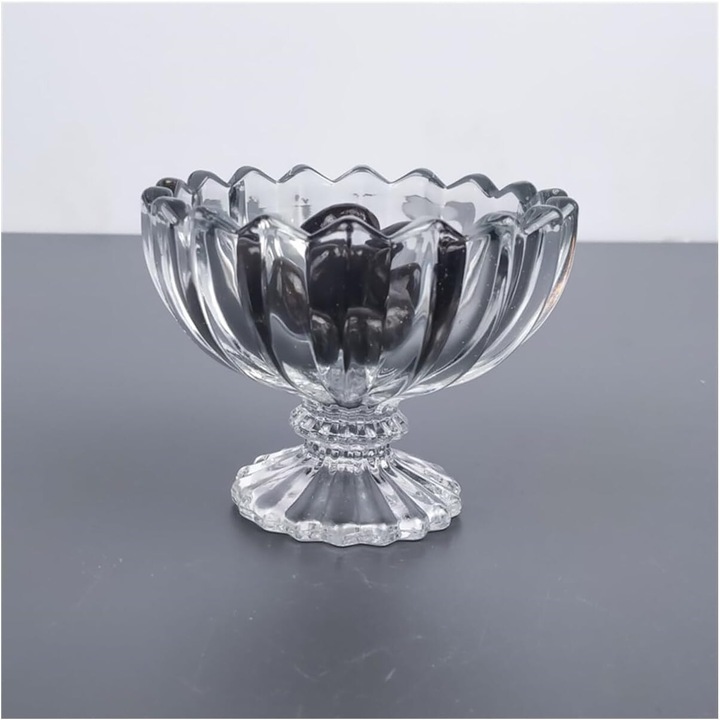 Set 6 Boluri din sticla, Wontis, 75 ml