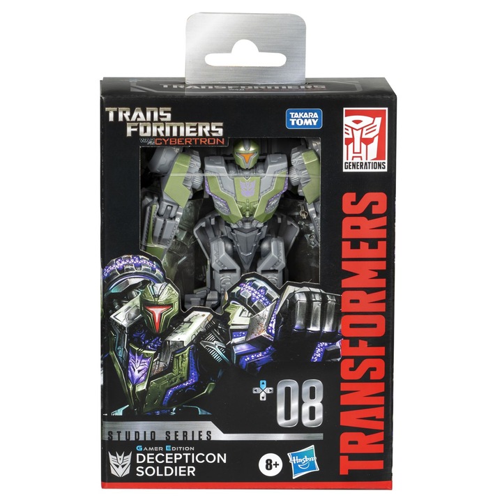 Transformers Generations Studio sorozat figura - Decepticon Soldier