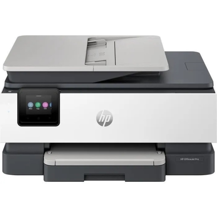 Többfunkciós nyomtató HP Officejet Pro 8124e All-in-One, tintasugaras színes, tintapatron HP 924 fekete/háromszínű, tintasugaras, A4, USB, WI-FI, fekete/fehér