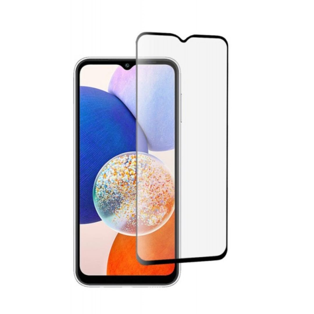 Folie de Protectie din Sticla pentru Samsung Galaxy A14 4G/5G cu Kit Montare Inclus, Adeziv pe toata suprafata, Protectie Anti-Zgarieturi si Socuri